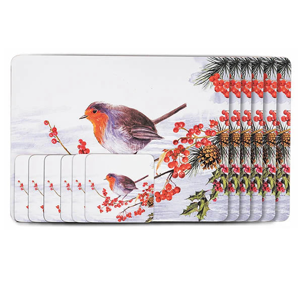 Newgrange Robin Placemats & Coasters