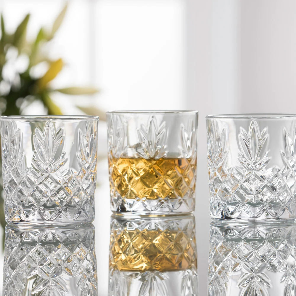 Galway Crystal Renmore Whiskey Glass Set of 4