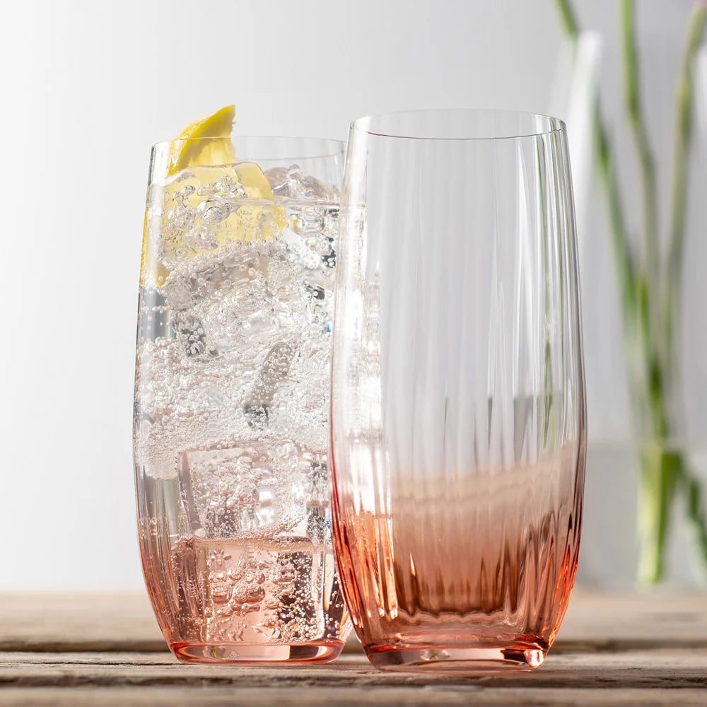 Galway Erne Hiball Blush Set Of 2