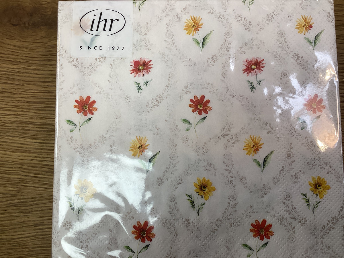 IHR napkins Soft Sunset Pattern cream