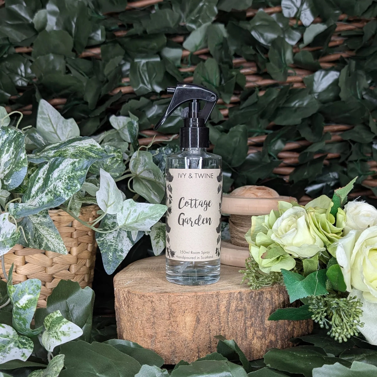 Ivy & Twine Cottage Garden 150ml Room Spray