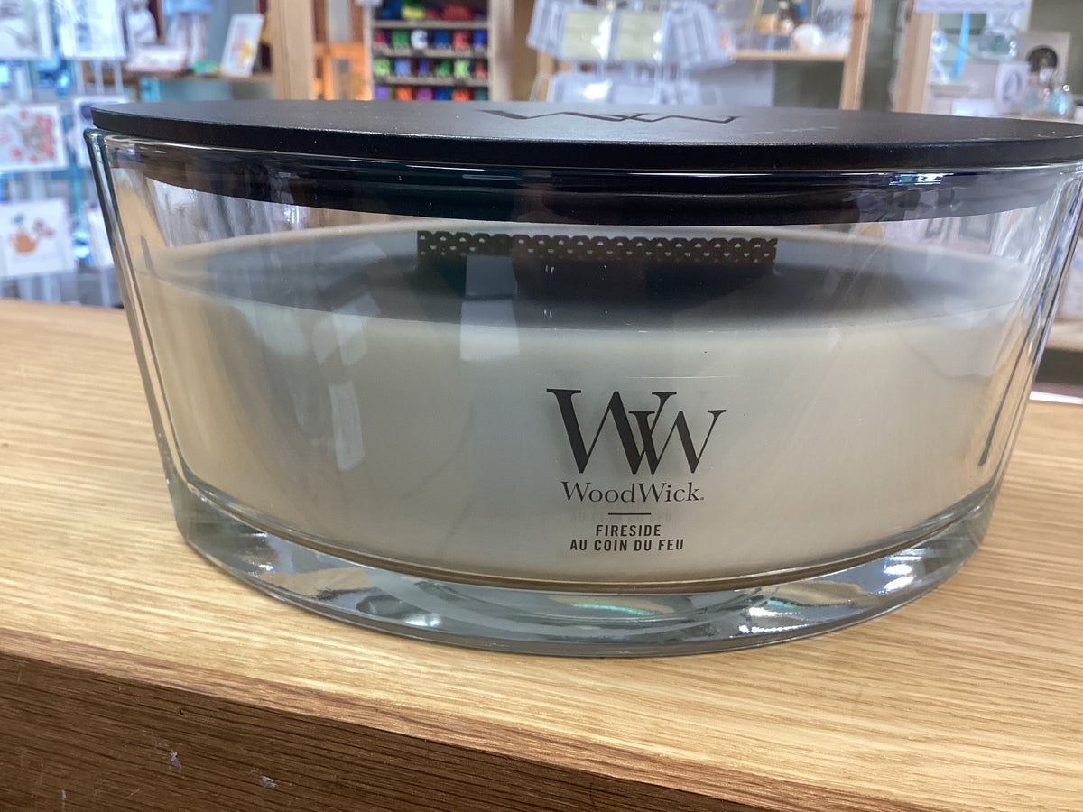 Woodwick ellipse Fireside