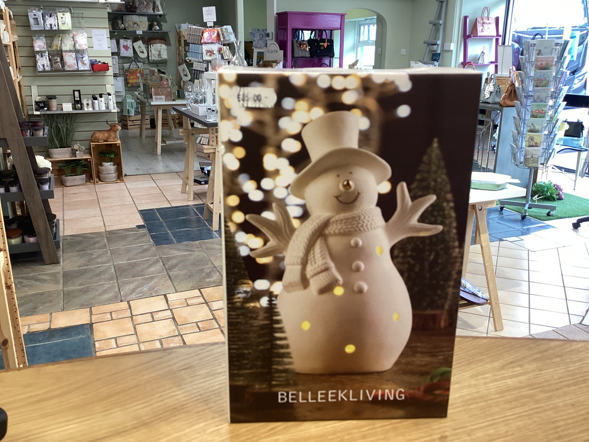 Big snowman led