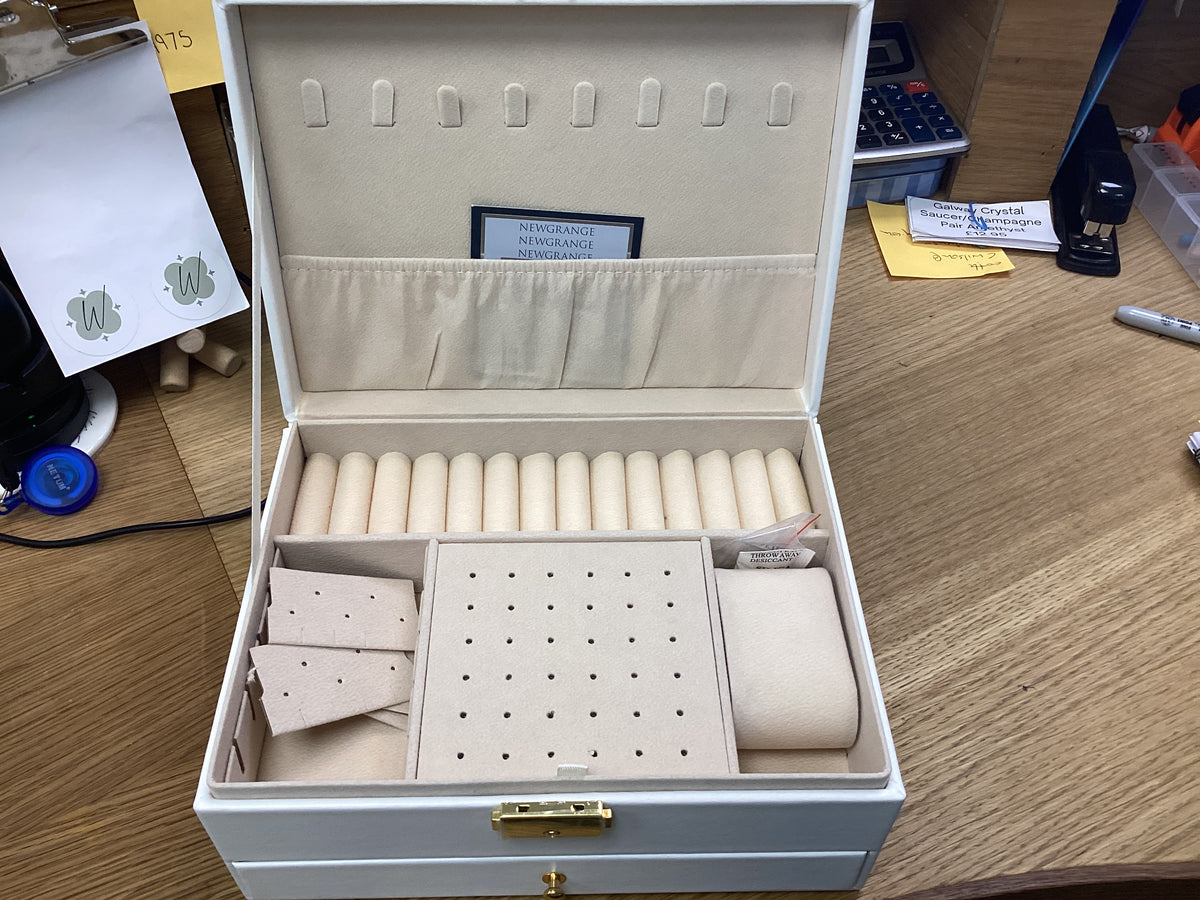 Newgrange Jewellery Box white