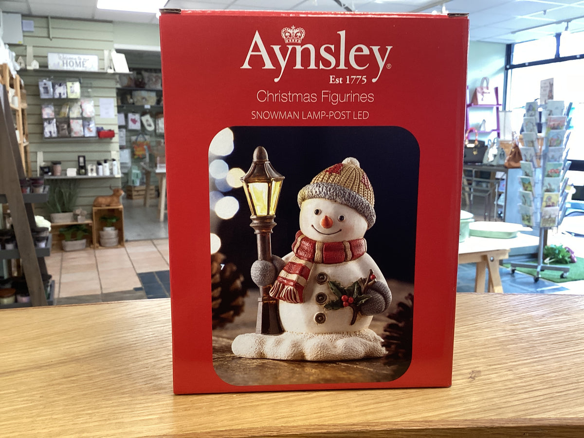 Snowman lamp post led