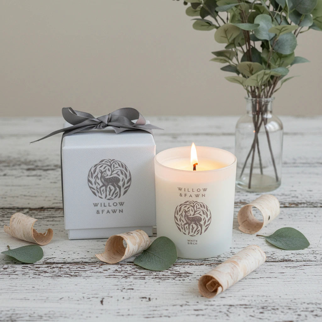 Willow & Fawn White Birch Scented Candle