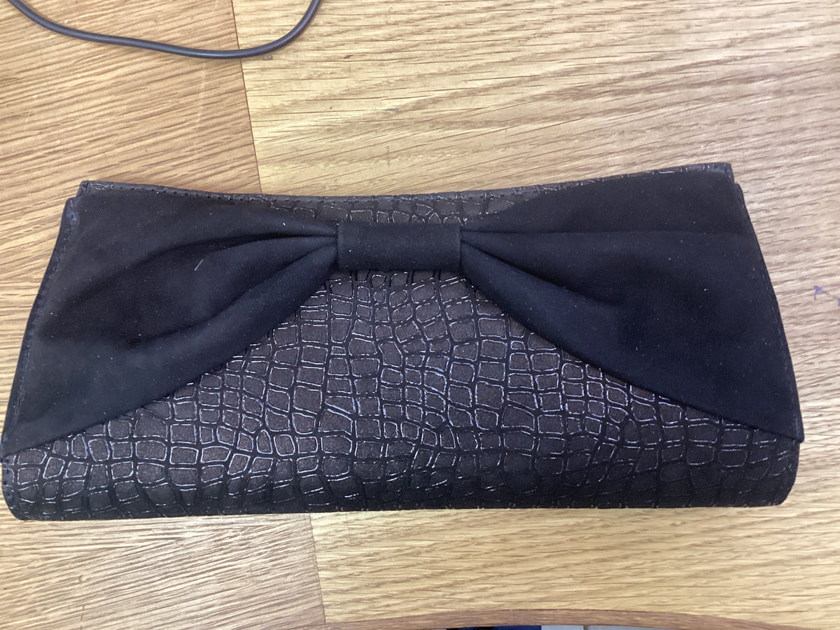 Orlando Clutch Bag greve black-bronzo