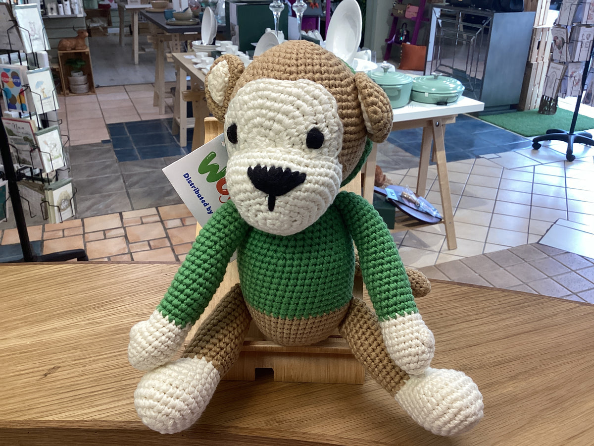 Woolie Monkey In Hoodie Medium