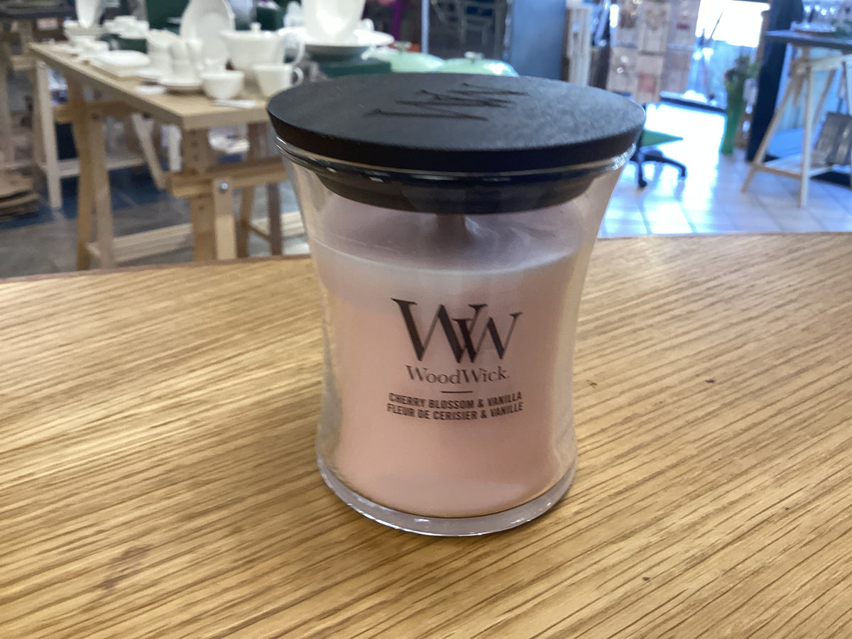 Woodwick mini Cherry Blossom & Vanilla