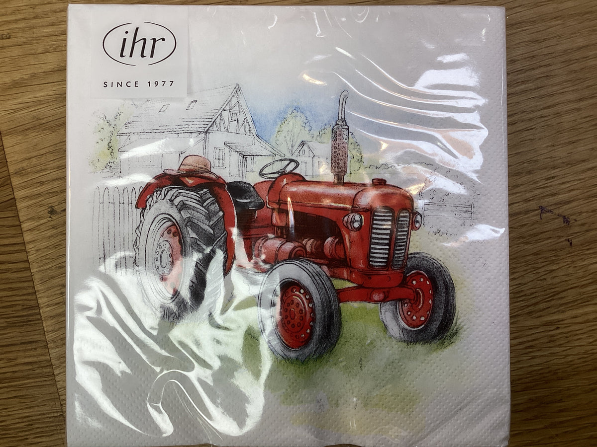 IHR napkin tractor