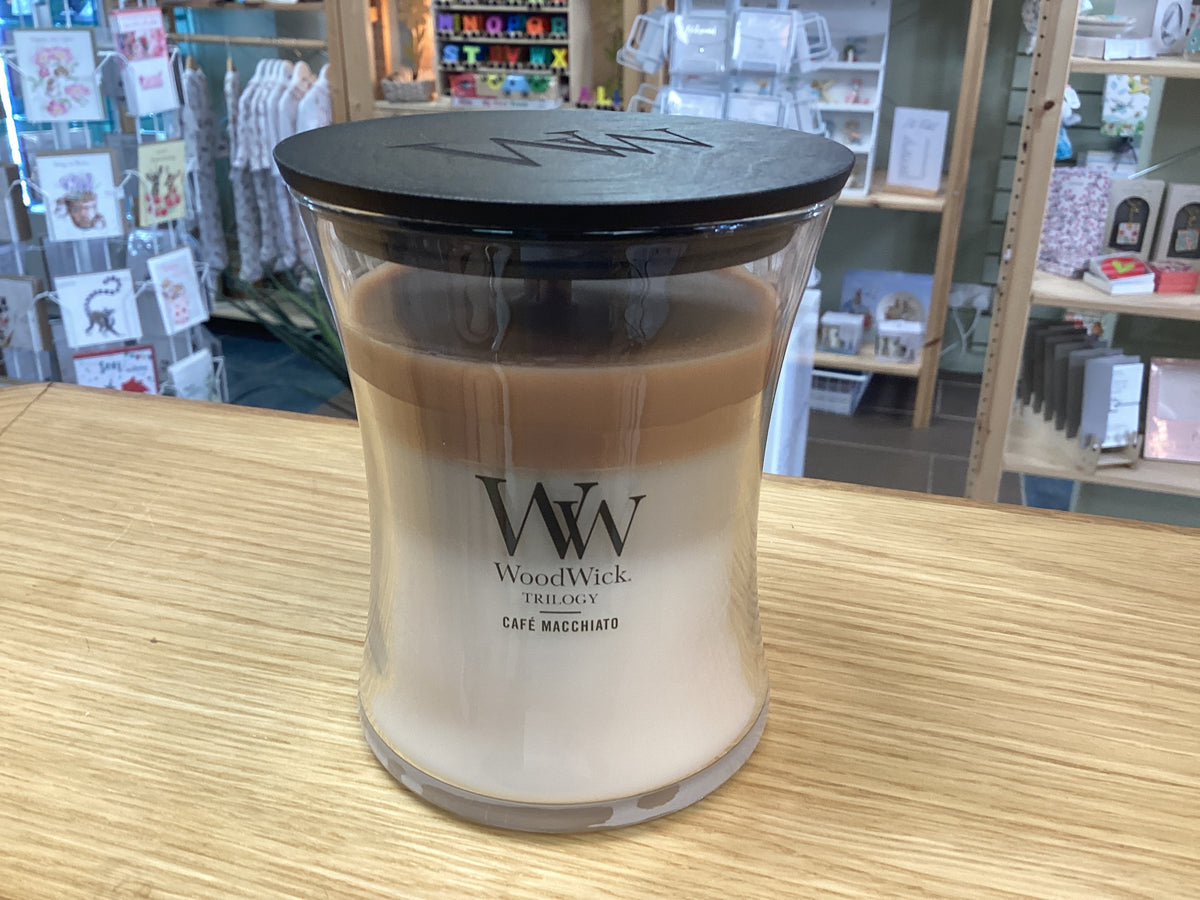 Woodwick medium Cafe Macchiato