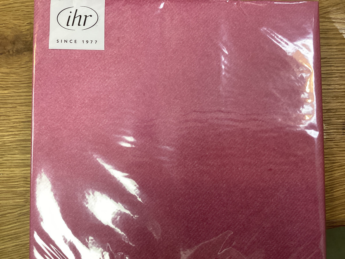 IHR napkins Uni mauve