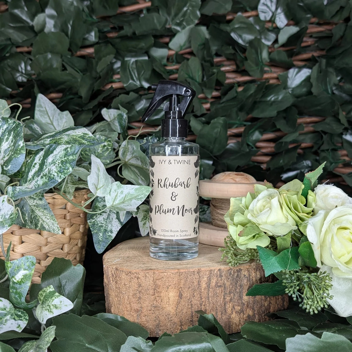 Ivy & Twine Rhubarb & Plum Noir Room Spray 150ml