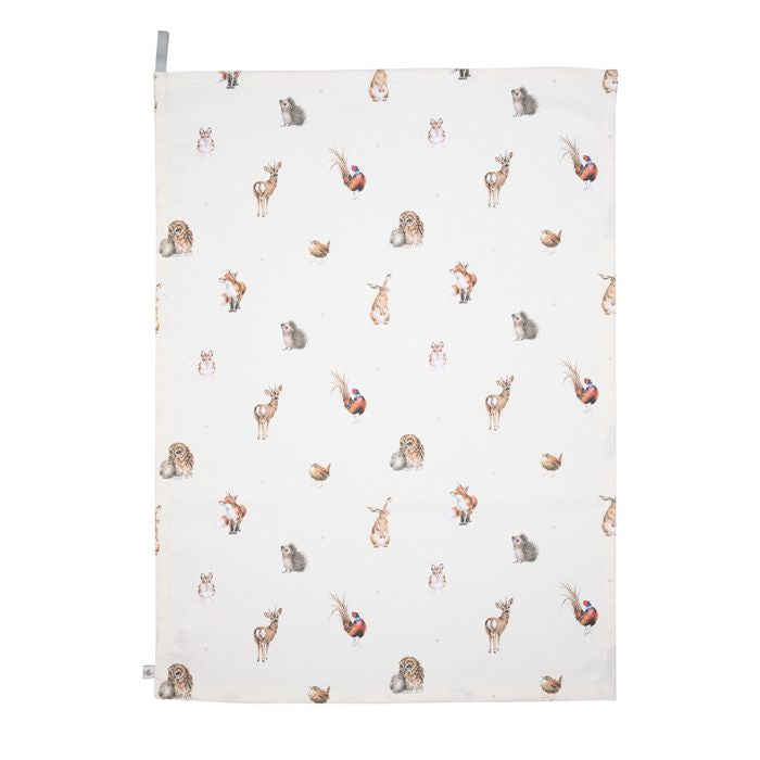 Wrendale Woodlanders Tea Towel