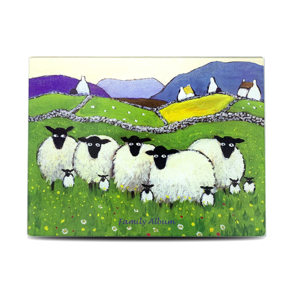Thomas Joseph Glass Table Top Protector ‘Family Album’