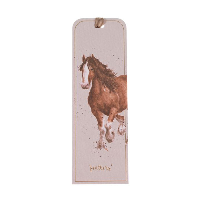 Wrendale ‘Feathers’ Horse Bookmark