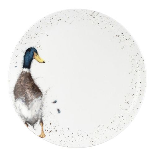 Wrendale 10.5 Coupe Plate - Duck