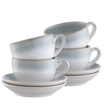 Belleek Living Tivoli Cup & Saucer Set of 4