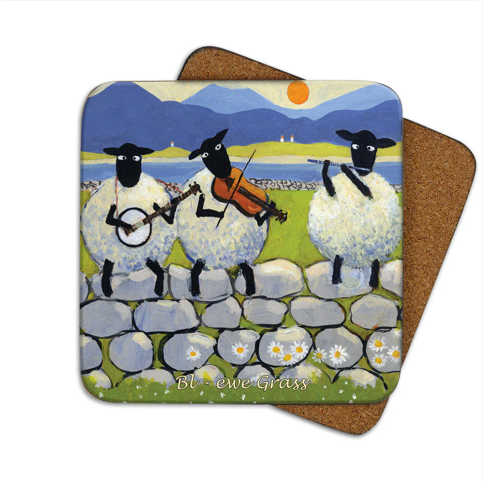 Thomas Joseph ‘Bl-Ewe Grass” Coaster