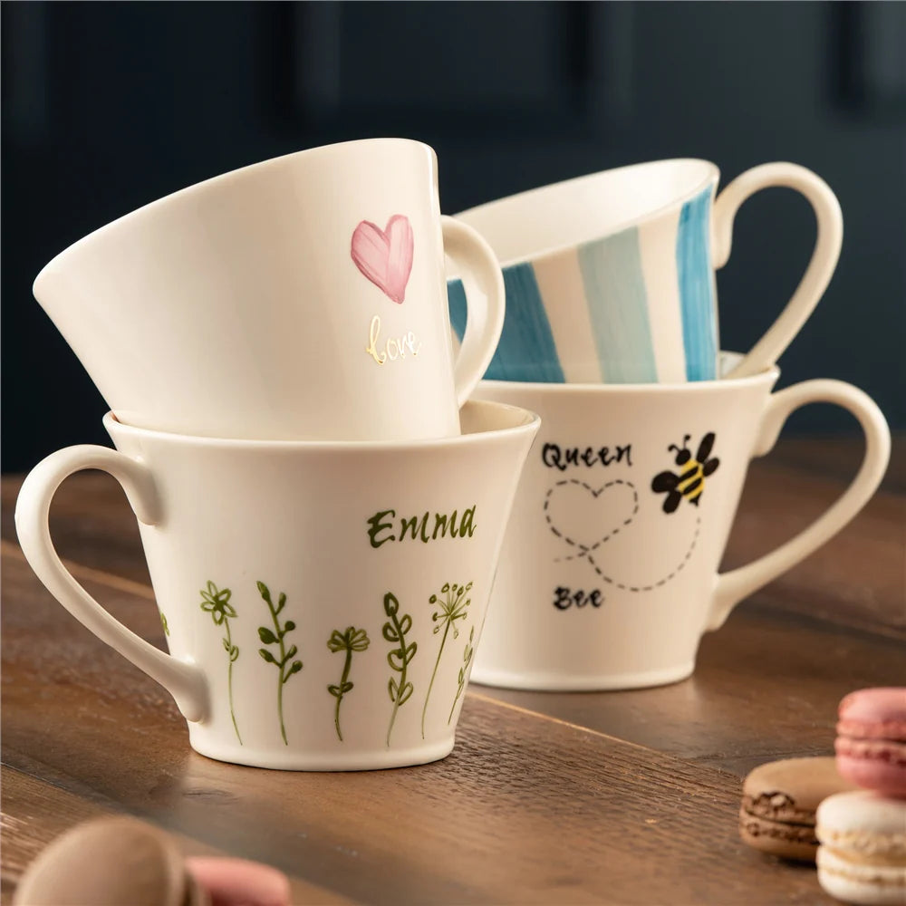 Belleek Living Flared Mug- Floral