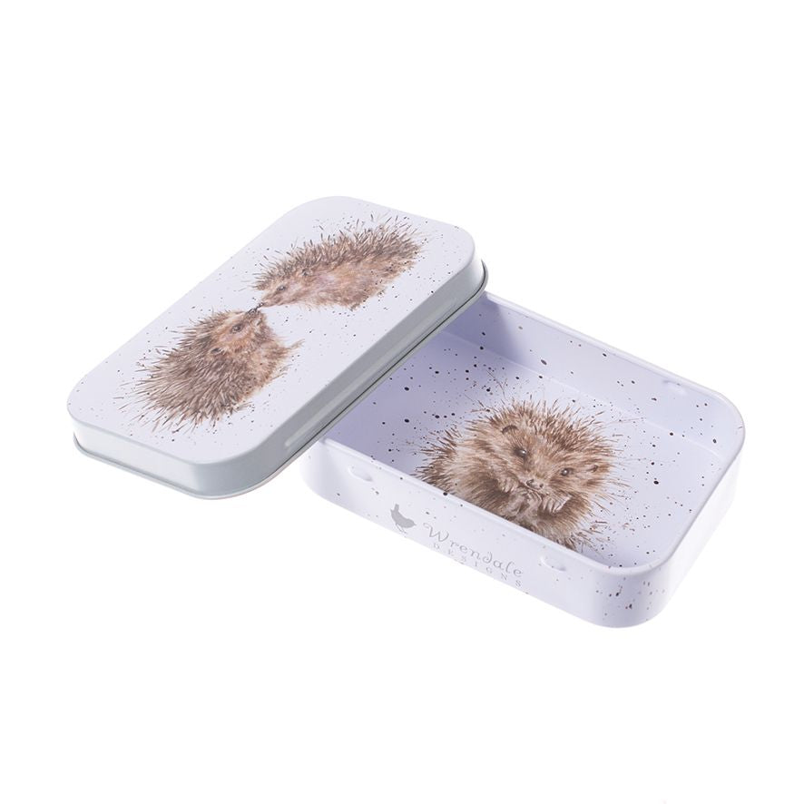 Wrendale 'Hogs And Kisses' Hedgehog Mini Gift Tin