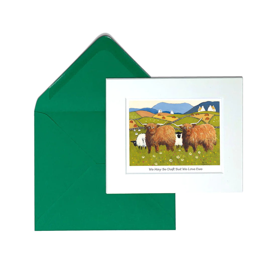 Thomas Joseph ‘Were Daft But We Love Ewe’ Card