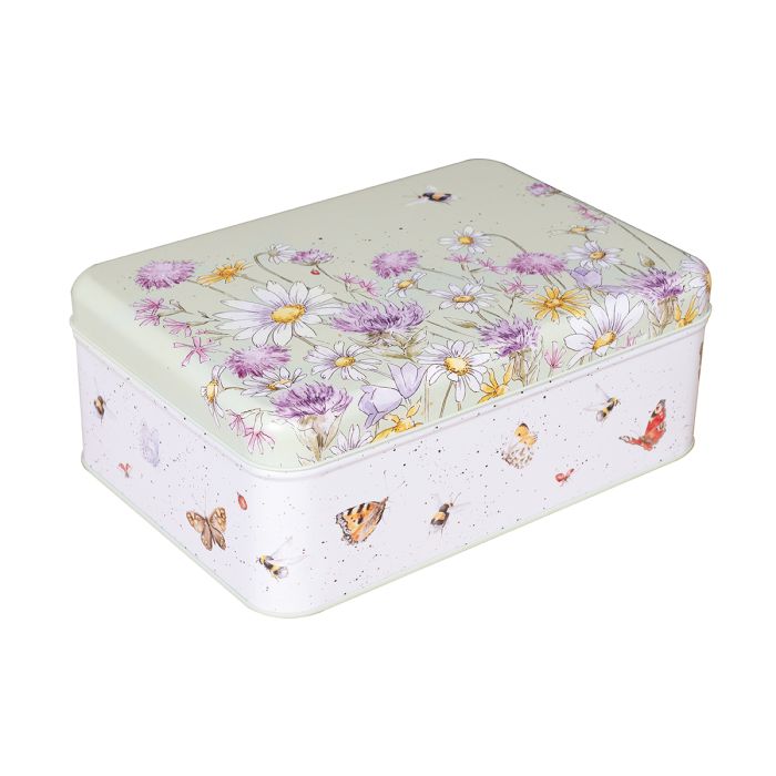 Wrendale The Country Set Bee And Butterfly Rectangular Tin