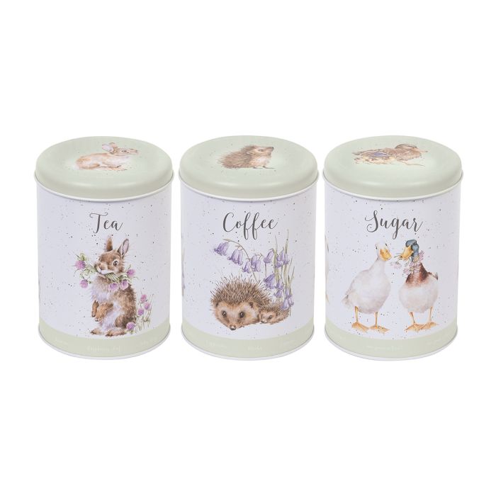 Wrendale The Country Animal Set Tea Coffee Sugar Set