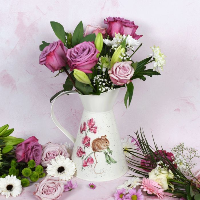 Wrendale The Pea Thief Mice Flower Jug