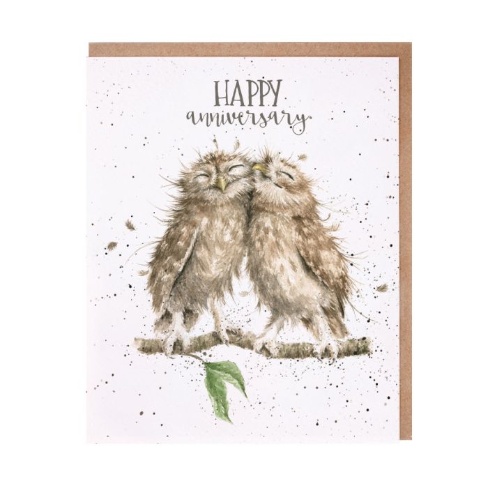 Wrendale ‘Happy Anniversary’ Owls