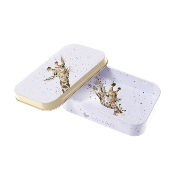 Wrendale ‘Flowers’ Giraffe Mini Tin