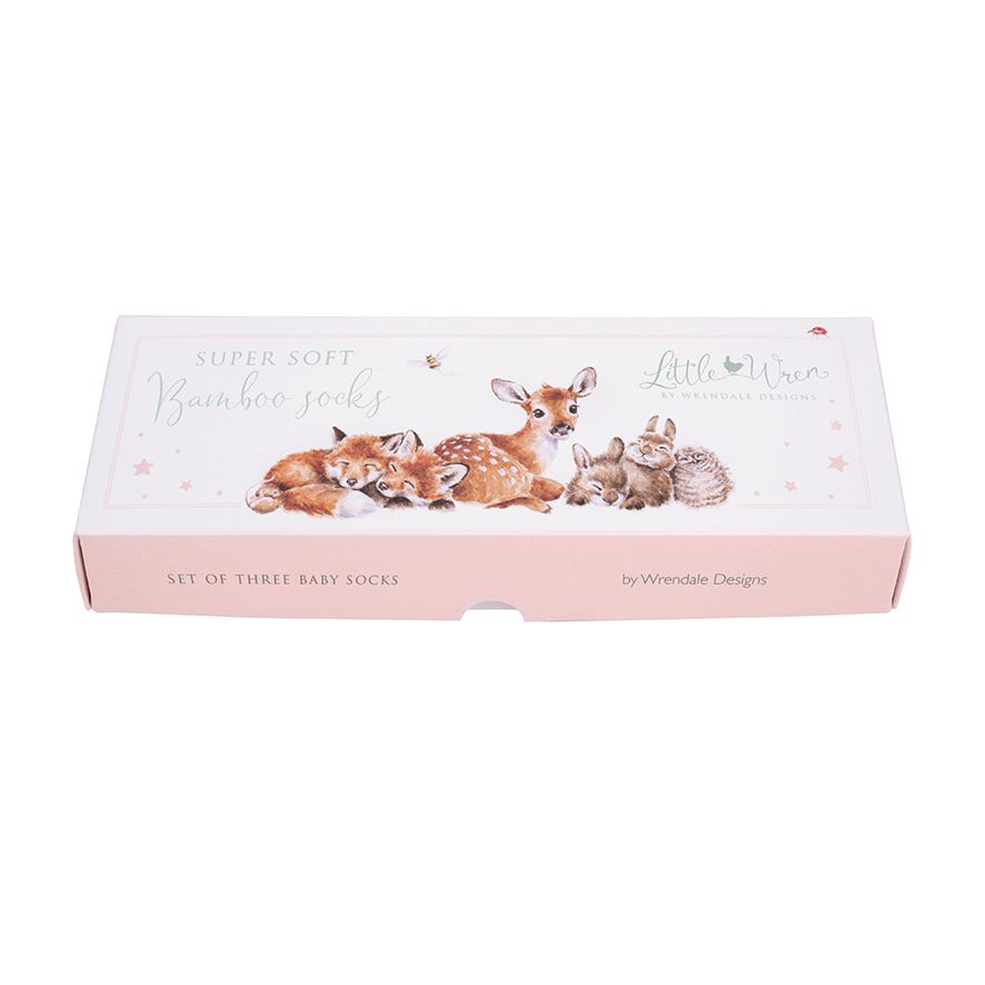 Wrendale ‘Little Wren’ Forest Baby Socks