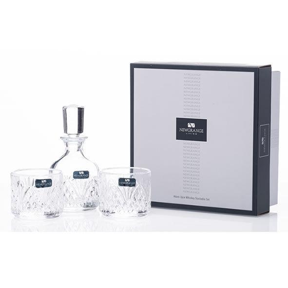 Newgrange Adare 3 Piece Whiskey Stackable Set