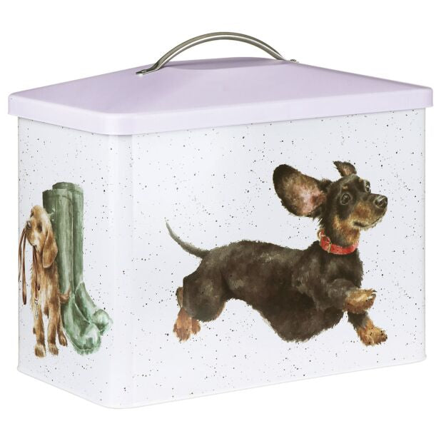 Wrendale ‘Dog’ Bread Bin Mushroom Lid