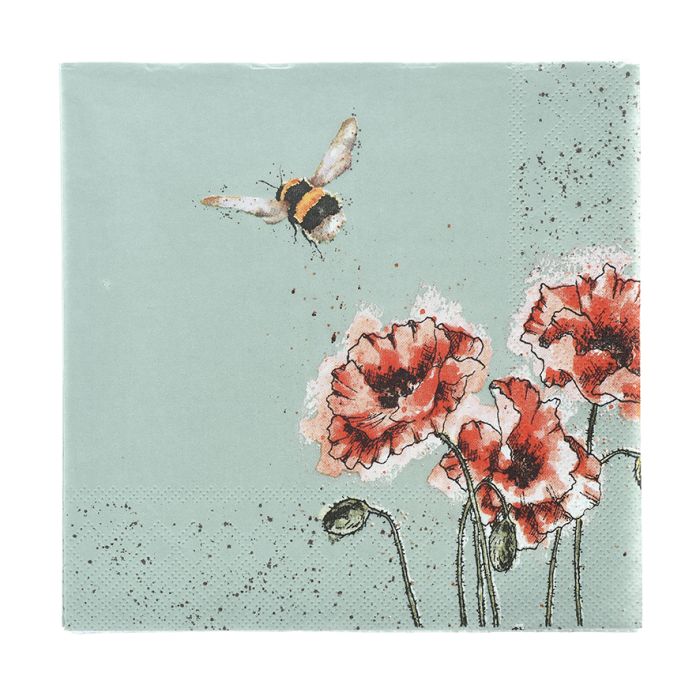 Wrendale ‘Flight Of The Bumble Bee’ Cocktail Napkin