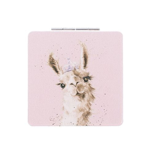 Wrendale ‘Llama Queen’ Compact Mirror