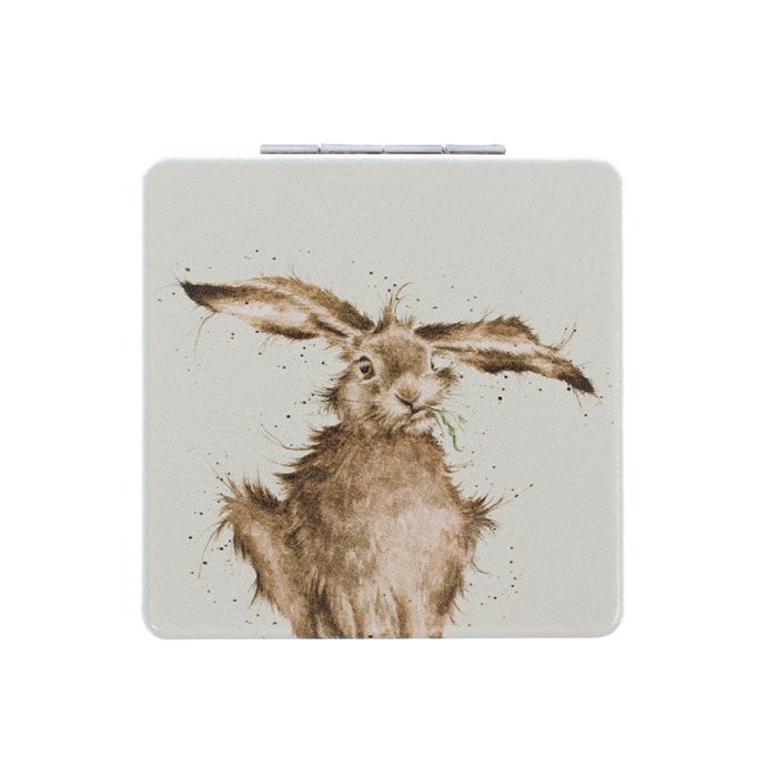 Wrendale ‘Hare-Brained’ Compact Mirror