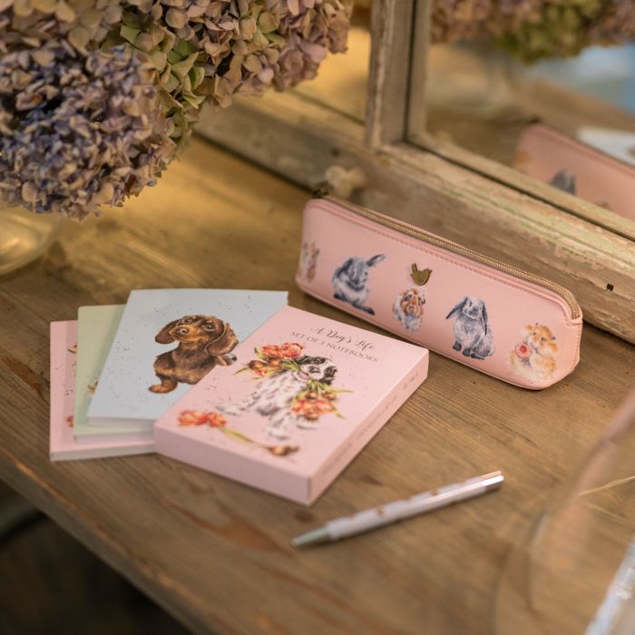 Wrendale ‘A Dog’s Life’ Set Of 3 Notebooks