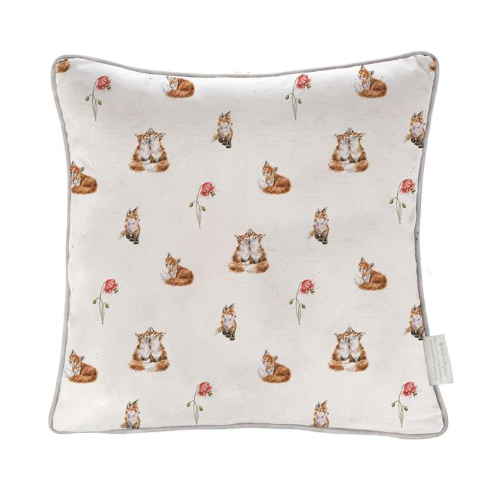 Wrendale ‘Poppy Fields’ Cushion 40cm Square