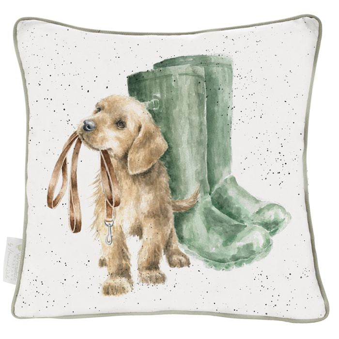 Wrendale ‘Hopeful’ Labrador 60cm Squared Cushion