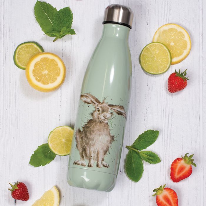 Wrendale ‘The Hare And The Bee’ Hare Water Bottle 500ml