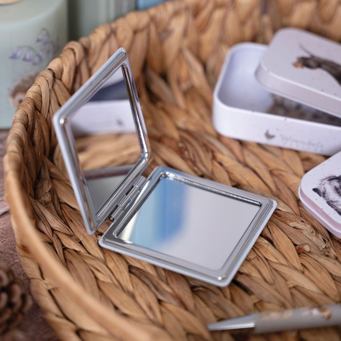 Wrendale ‘Daisy Coo’ Highland Cow Compact Mirror