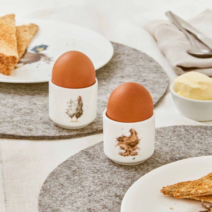 Wrendale Chicken Pair Of Egg Cups