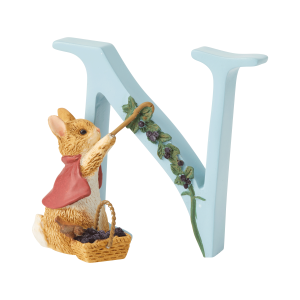 Peter Rabbit Alphabet Letter - N