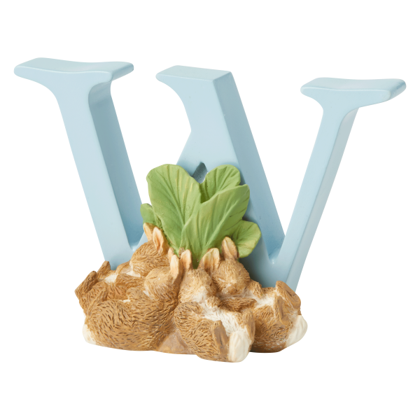 Peter Rabbit Alphabet Letter - W