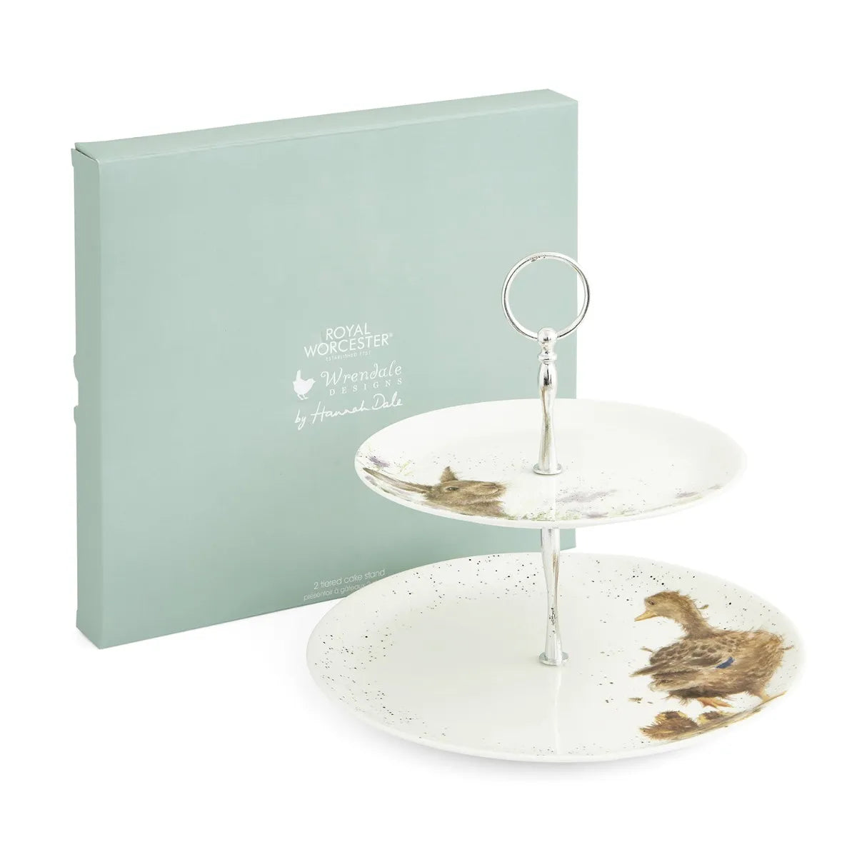 Wrendale Two Tier Cake Stand