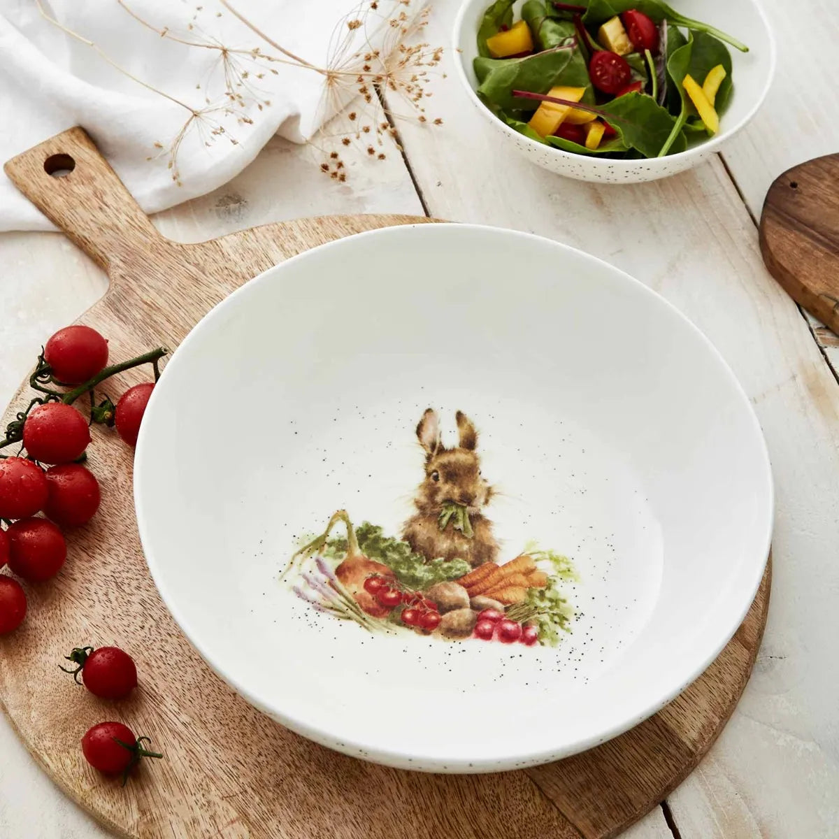 Wrendale Rabbit Salad Bowl 10”
