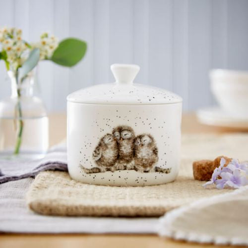 Wrendale 'Owlets' Owl Small Lidded Storage Jar