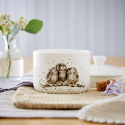 Wrendale 'Owlets' Owl Small Lidded Storage Jar