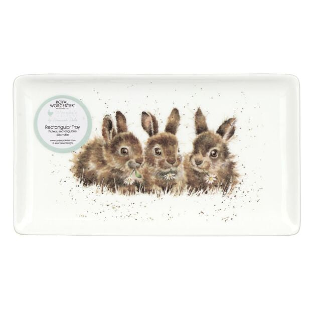 Wrendale Rectangular Plate ‘Daisy Chain’